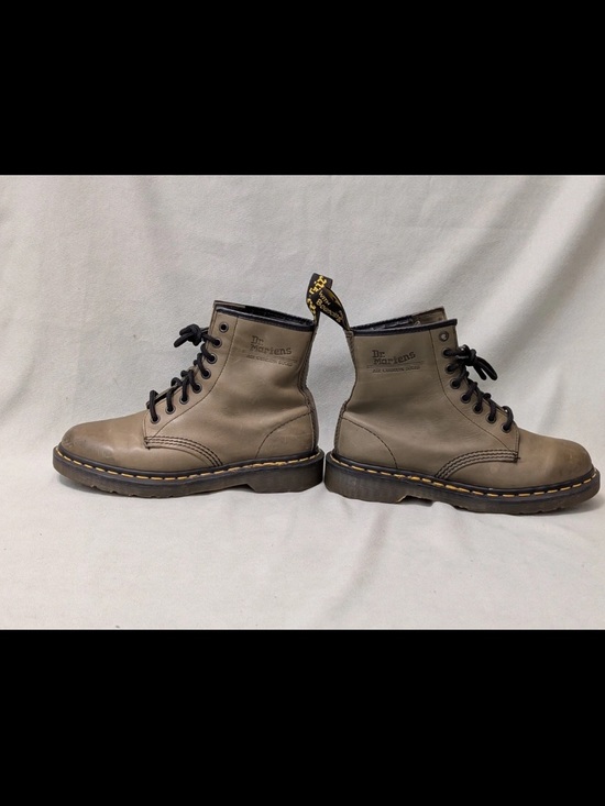 Dr Martens 1460 Vintage MIE Olive Green Leather Boots Made in England Men’s US 7 main image 11